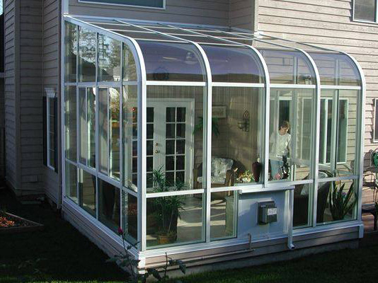 弧形阳光房