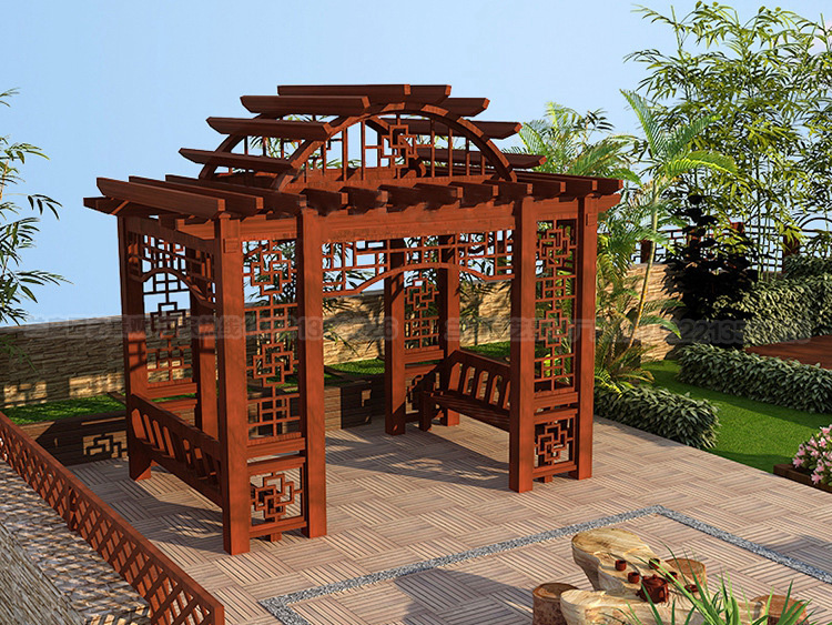 铝合金户外园林建筑